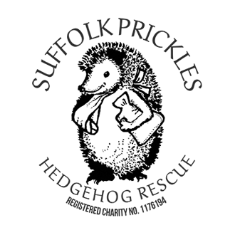 Suffolk prickles hedgehog rescue logo